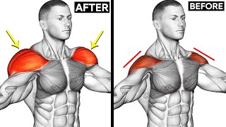 The Best Shoulder Workout with Dumbbell and Barbell | Maniac Muscle