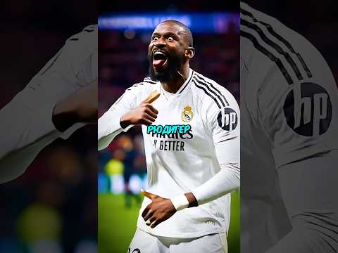 Рюдигер похоже самый сумасшедший футболист!😱 #football #rudiger #shorts #short