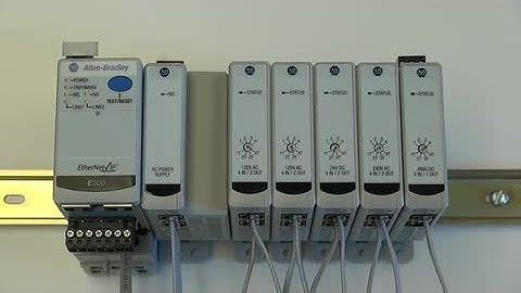 E300 Electronic Overload Relay - Adding Multiple Expansion Modules to E300