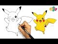 how to draw pikachu || from pokemon go game step by step for beginners