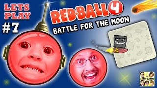 REDBALL 4 is BACK! Chase & Dad go to SPACE 2 Battle for the Moon Levels 46-55 (Part 7 Gameplay)