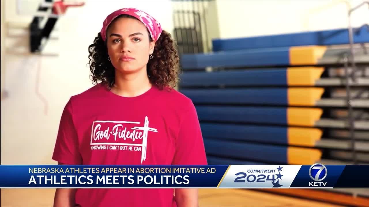 Athletics meets politics: Nebraska athletes appear in abortion initiative ad