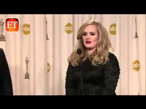 Adele on Skyfall Win, EGOT Aspirations