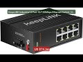 KeepLiNK Industrial 8-Port 10/100Mbps Ethernet Switch | Unmana... — Best Buy 2026 | Great Quality!