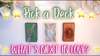 What’s Next In Love? 💘🫂 Detailed Pick a Card Tarot Reading ✨