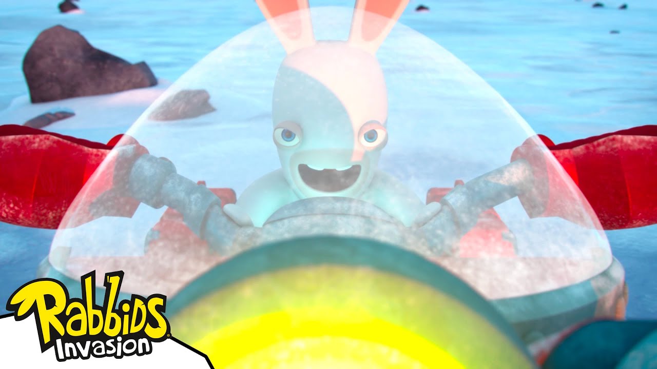 Snow Rabbid ☃️❄️ | RABBIDS INVASION 🐰 | Cartoon for Kids