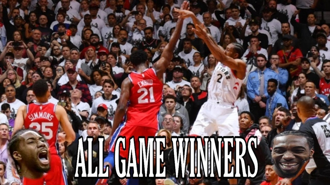 Kawhi Leonard- All Career Game Winners - YouTube