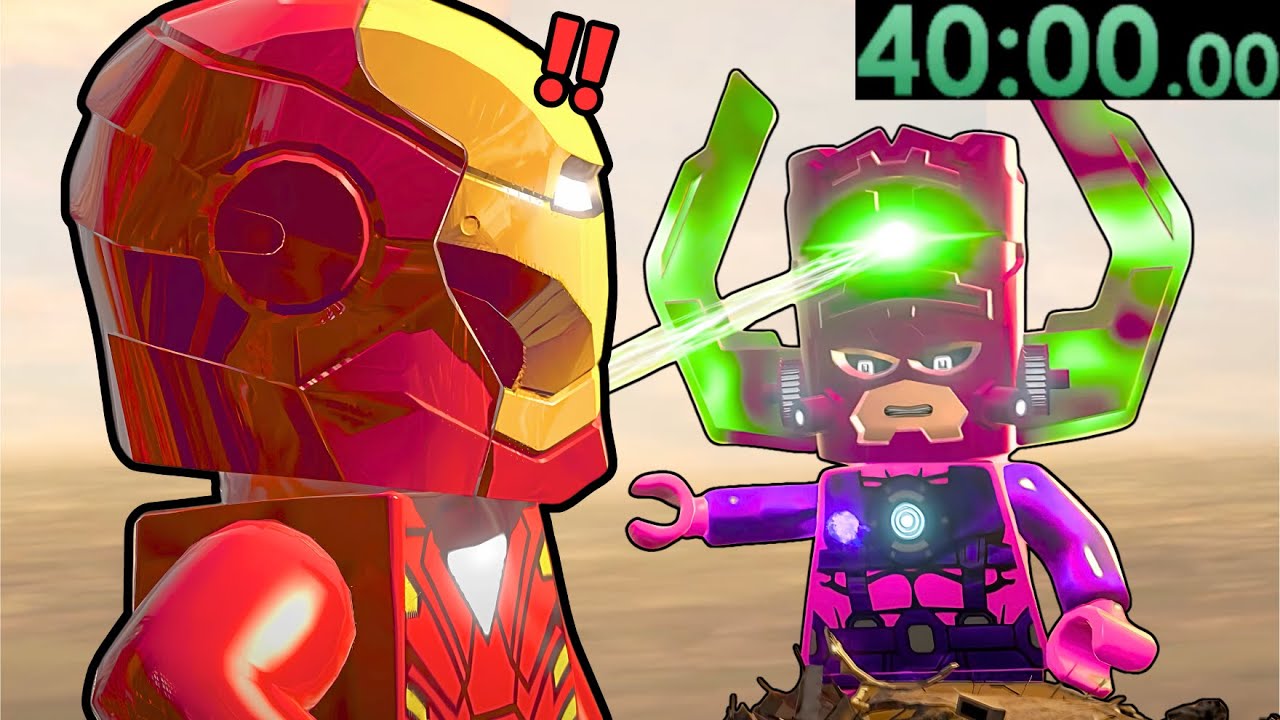 Как Lego Marvel Super Heroes была пройдена всего за 40 минут