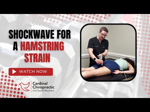 Shockwave for a hamstring strain l - Your Burlington NC Chiropractor