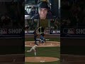 Big First Baseman Crushes Double #shorts