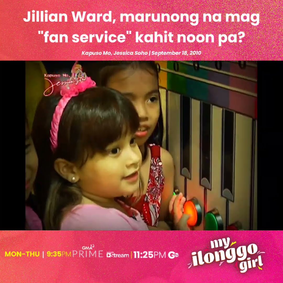 Jillian Ward, marunong na mag-fan service kahit noon pa?! | My Ilonggo Girl