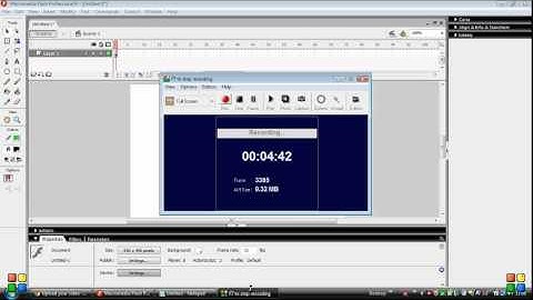 Flash 8 pro : Basic Button Actionscript Part 1
