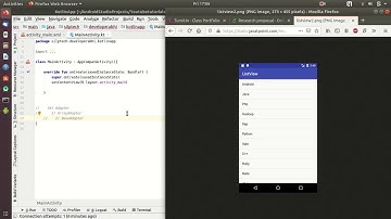 Android application development using Kotlin - 6 || ListView ArrayAdapter