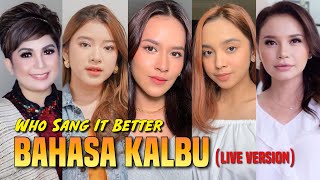 BAHASA KALBU Cover (LIVE) by Indonesian Female Singers (Raisa, Tiara, Lyodra, Rossa, Joy, etc.)