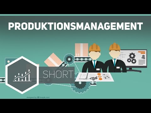 Produktionsmanagement - Grundbegriffe der Wirtschaft