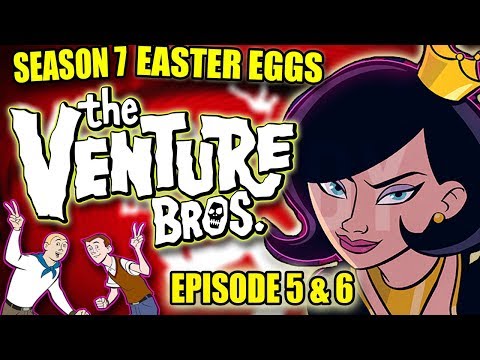 Venture Bros Easter Eggs & Missed Joke | Season 7 Episode 5 & 6
