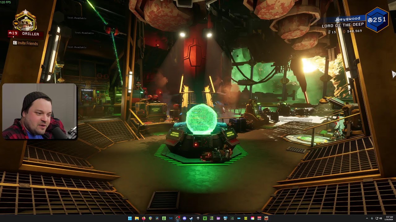 Fortnite and Halo with the boys and solo DRG