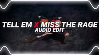 tell em x miss the rage - cochise & trippie red ft. playboi carti [edit audio]