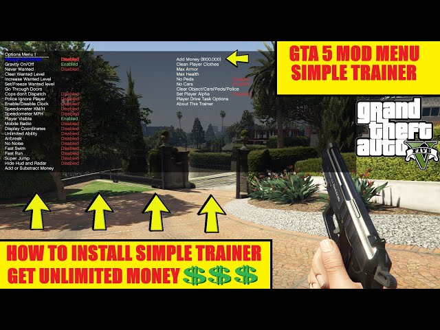 Latest GTA 5 Mods - Trainer 