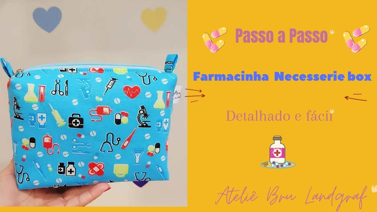 Farmacinha box. Passo a passo super fácil e detalhado !