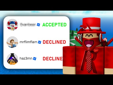 I Sent a Friend Request to 100 Verified Roblox Users