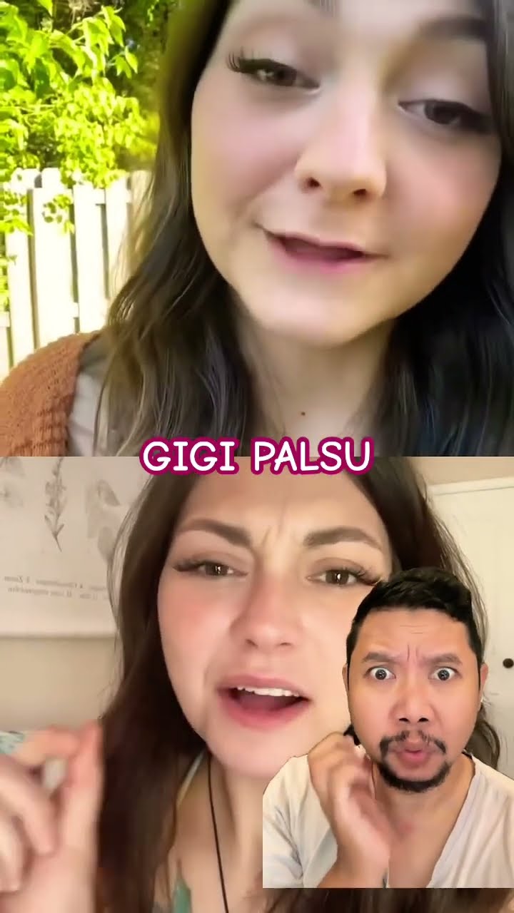 GIGI PALSUNYA DILEPAS DULU!!!!? #smile #dentist #lips #tongue
