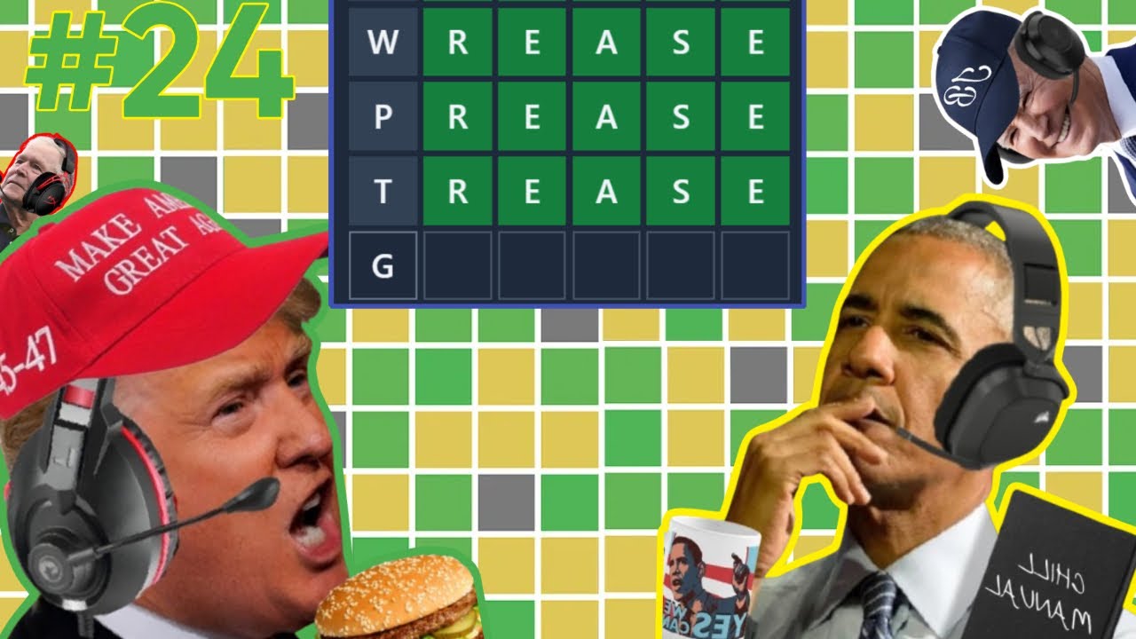 AI Presidents Hate WORDLE 24