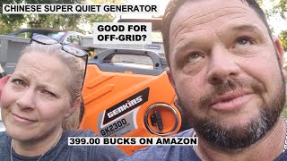 Only $389 Perfect Generator  for #offgrid  on Amazon #GENKINS  #inverter #generator by OKLAHOMA OFF-GRID 5,560 views 10 months ago 11 minutes, 24 seconds