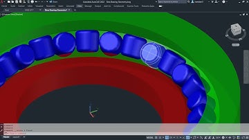 Automated Slew Bearing Design in AutoCAD
