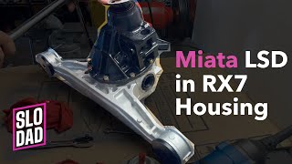 Miata LSD Install in FC RX7 Housing