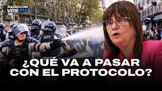 "El protocolo antipiquetes pretendía no garantizar la protesta" | PAULA LITVACHKY en YAQPA