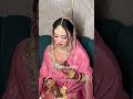 Punjabi bride look 💕 #trendingshorts #trending #wedding #bridelmakup #bride #makeupartist
