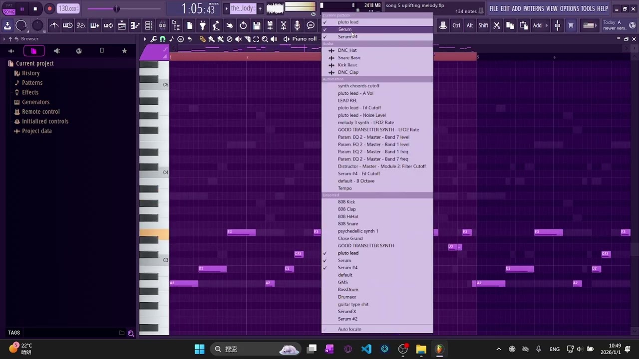 Vynelox - bright green grass hill (old project)