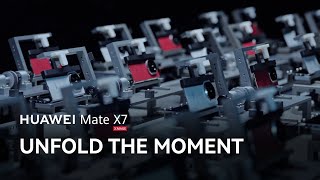 Discover the ultra-durable foldable architecture behind every #HUAWEIMateX7. #UnfoldtheMoment