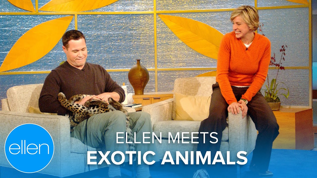 Ellen Meets Exotic Animals