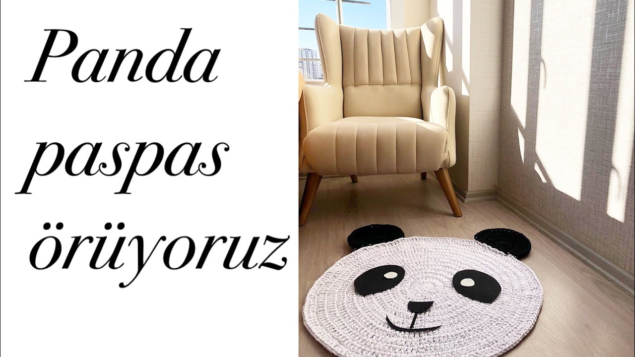 Panda paspas yapımı (1) | penye iple paspas yapımı