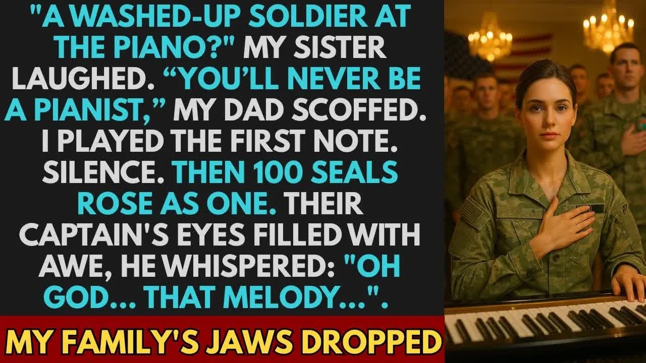 Dad Said I’d Never Play Piano — My First Note Silenced Every Doubter