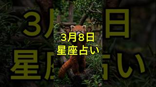 3月8日の星座占い #占い #星座占い #ショート