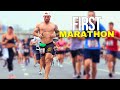 My first marathon with zero training