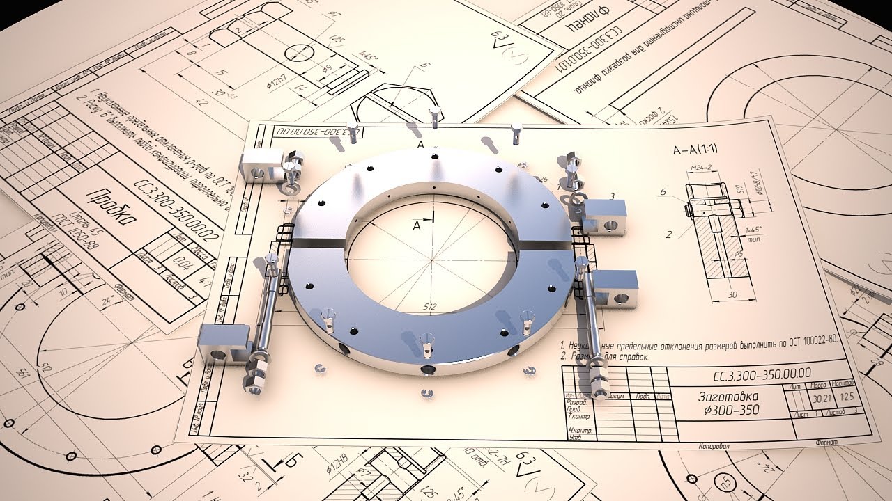 Промышленная 3d-анимация технических процессов (Industry 3d-animation)