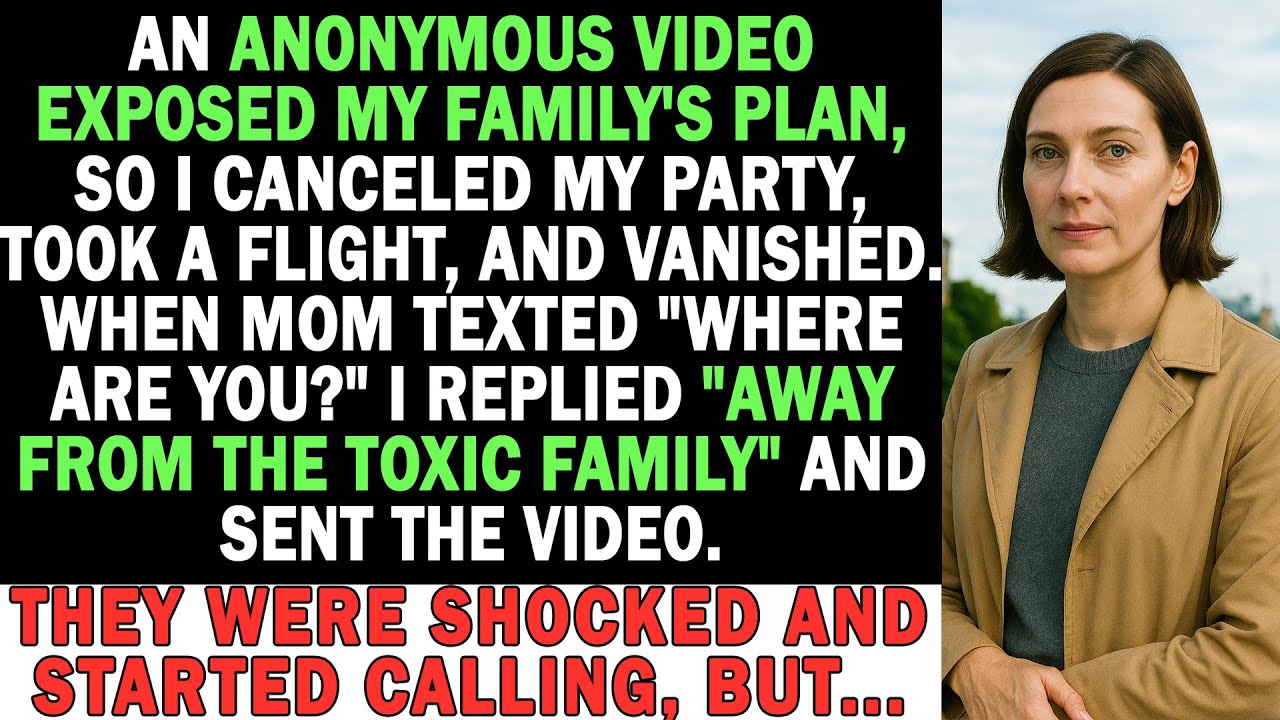 An Anonymous Video Revealed My Family’s Secret — I Canceled My Birthday Party Immediately.