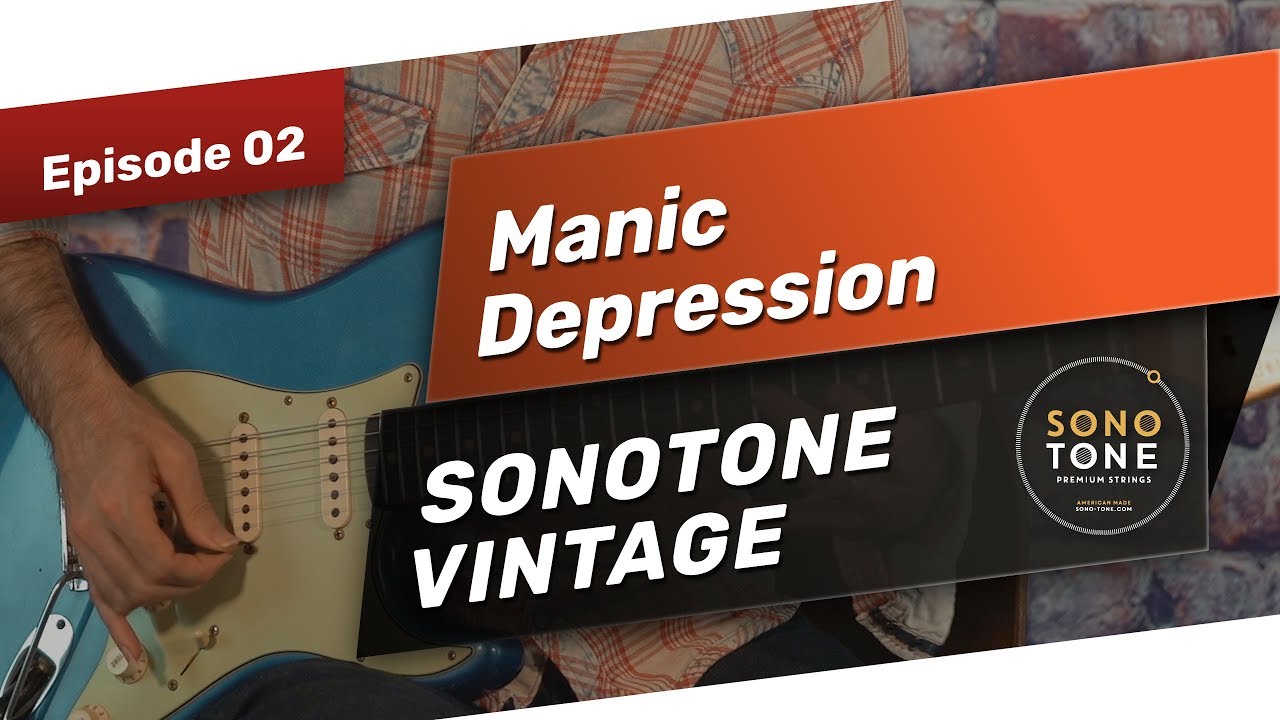 Watch SonoTone Vintage Strings | Manic Depression by Jimi Hendrix | Charlie O'Neal on YouTube Watch SonoTone Vintage Strings | Manic Depression by Jimi Hendrix | Charlie O'Neal on YouTube