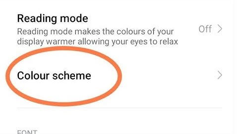 how to change display colour in redmi A2, phone screen color Kaise change Karen