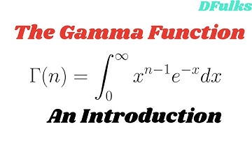 Introduction to the Gamma Function