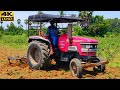 Mahindra Arjun 555 DI-i 2wd Tractor rotary tiller performance | Mahindra Tractor power | CFV