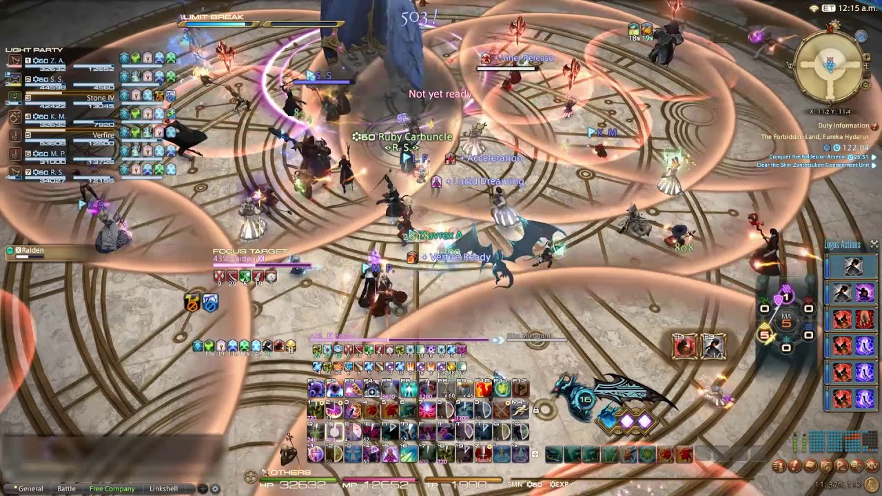 [FFXIV] Baldesion Arsenal - Raiden (Summoner) - YouTube