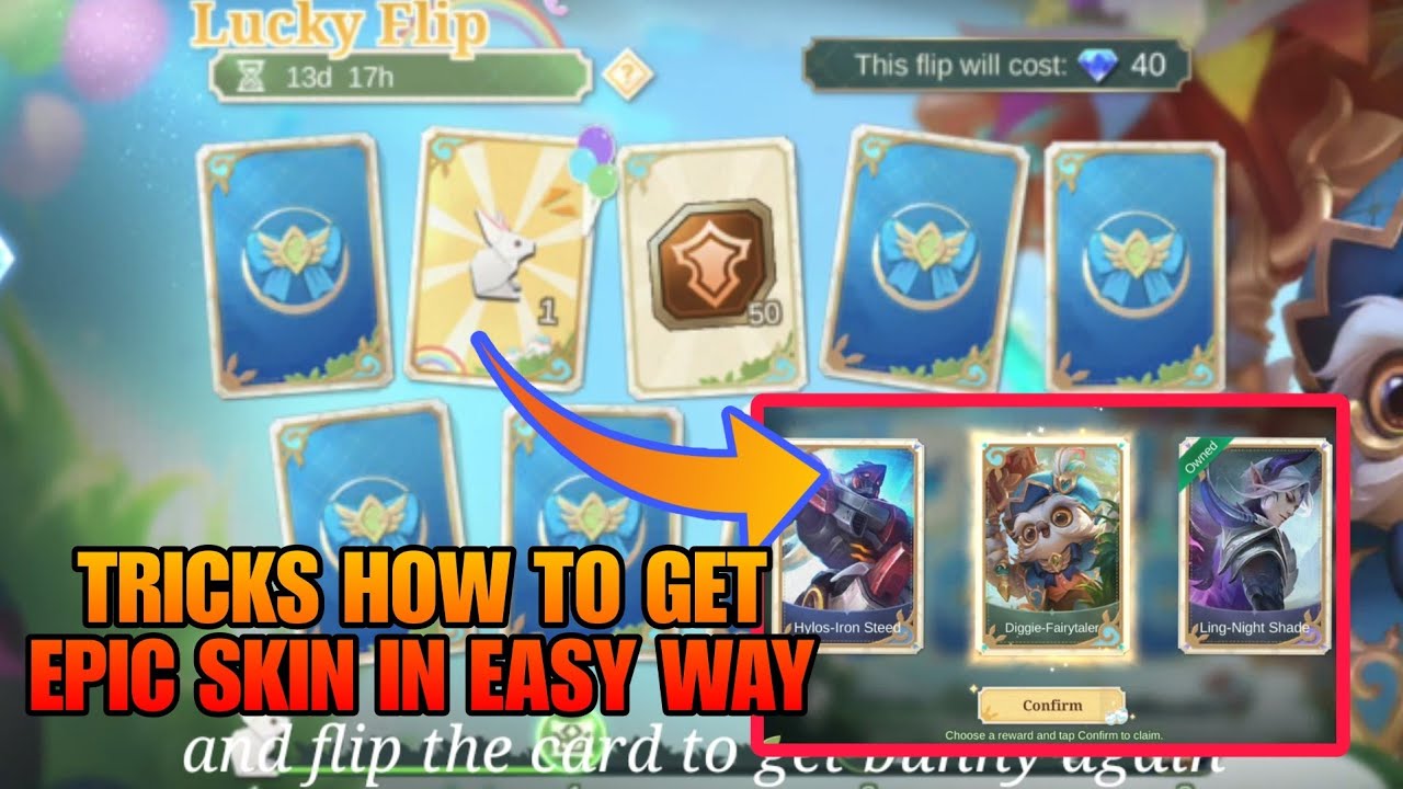 Tricks How To Get Easy Epic Skin in the Flip Card Event [ Tutorial ...
