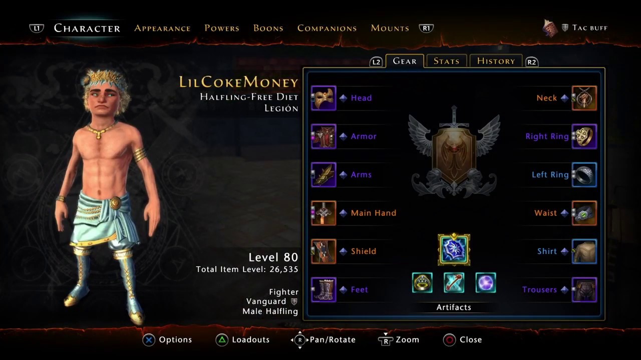 Neverwinter - Fighter TANK Build MOD 18 PS4/PC/XBOX