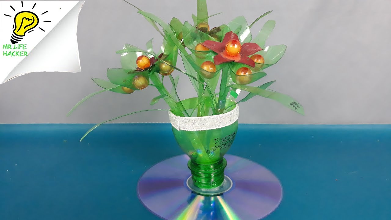 How to Make plastic Flower YouTube