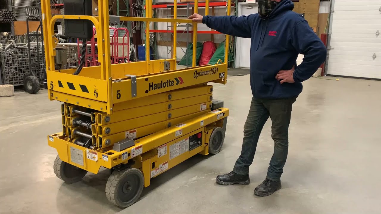 Scissors Lift Instructional Video